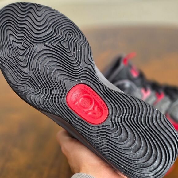 Nike KD 17 Late Night Basketball Shoes Men's 9 Black Red White Zoom FJ9487-001 - Picture 14 of 15